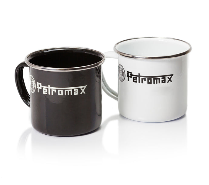 Petromax Emaille-Becher schwarz - Die rustikale Tasse in schwarz für alle Kaffee-Junkies und Tee-Liebhaber.