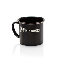 Lade das Bild in den Galerie-Viewer, Petromax Emaille-Becher schwarz - Die rustikale Tasse in schwarz für alle Kaffee-Junkies und Tee-Liebhaber.
